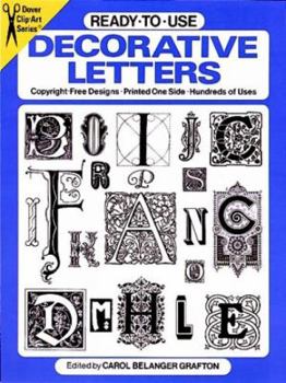 Paperback Ready-To-Use Decorative Letters Book