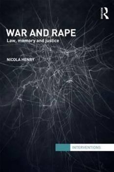 Paperback War and Rape: Law, Memory and Justice Book