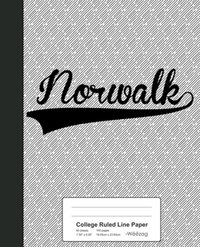 Paperback College Ruled Line Paper: NORWALK Notebook Book