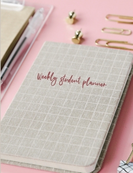 Paperback Weekly student planner Book