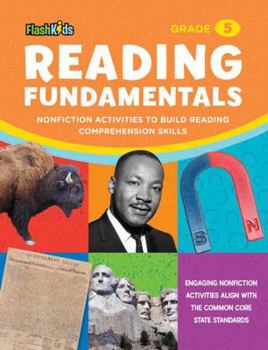 Paperback Reading Fundamentals: Grade 5: Nonfiction Activities to Build Reading Comprehension Skills Book
