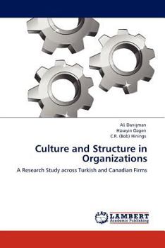 Paperback Culture and Structure in Organizations Book