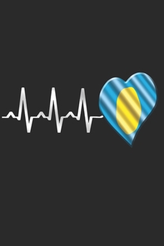 Paperback Palau Notebook: Palau Notebook - college book - diary - journal - booklet - memo - composition book - 120 sheets - Dot Grid paper 6x9 Book