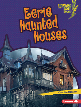 Library Binding Eerie Haunted Houses Book