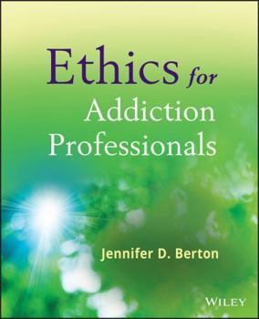 Paperback Ethics for Addiction Professionals Book