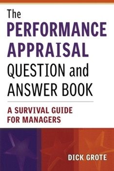 Paperback The Performance Appraisal Question and Answer Book: A Survival Guide for Managers Book