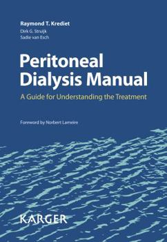 Paperback Peritoneal Dialysis Manual: A Guide for Understanding the Treatment Book