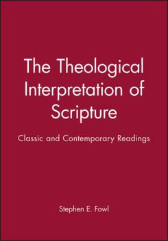 Paperback Theological Interpretation of Scripture Book