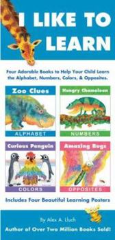 Paperback I Like to Learn: Alphabet, Numbers, Colors, & Opposites Book
