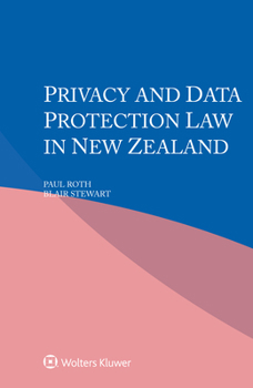 Paperback Privacy and Data Protection Law in New Zealand Book