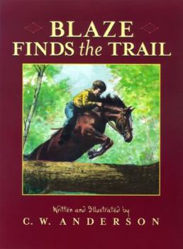 Paperback Blaze Finds the Trail Book