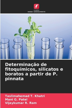 Determinação de fitoquímicos, silicatos e boratos a partir de P. pinnata