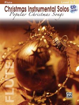 Paperback Christmas Instrumental Solos for Flute: Popular Christmas Songs Book