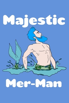 Paperback Majestic Mer-Man: Weekly Planner Book