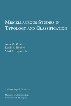 Paperback Miscellaneous Studies in Typology and Classification: Volume 19 Book