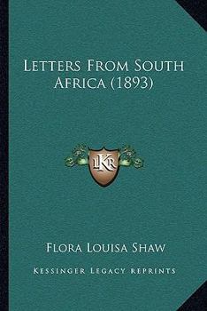 Paperback Letters From South Africa (1893) Book