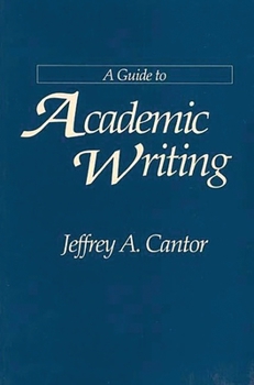 Paperback A Guide to Academic Writing Book