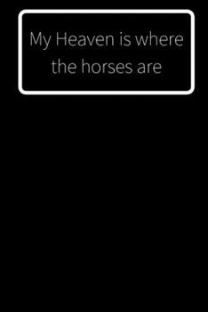 Horse Notebook: Horse lover's Notebook - 6x9, 200 pages
