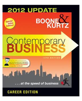 Paperback Contemporary Business 2012 Updated Career Edition Book