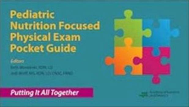 Spiral-bound Pediatric Nutrition Focused Physical Exam Pocket Guide Book