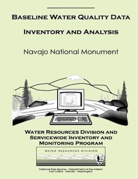 Paperback Baseline Water Quality Data Inventory and Analysis: Navajo National Monument Book