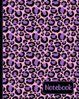 Notebook: Cheetah Composition Notebook - Lined Wide Ruled Interior