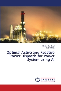Paperback Optimal Active and Reactive Power Dispatch for Power System using AI Book