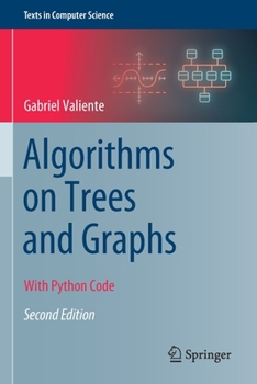 Paperback Algorithms on Trees and Graphs: With Python Code Book