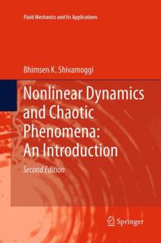 Paperback Nonlinear Dynamics and Chaotic Phenomena: An Introduction Book