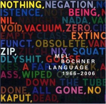 Hardcover Mel Bochner: Language 1966-2006 Book