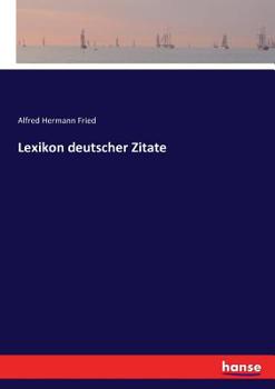 Paperback Lexikon deutscher Zitate [German] Book