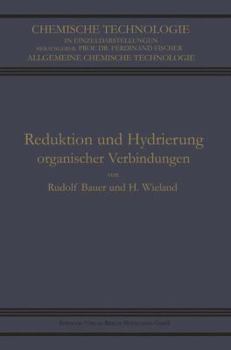 Paperback Reduktion Und Hydrierung Organischer Verbindungen [German] Book