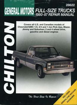 Paperback GM Full-Size Trucks, 1980-87 Book