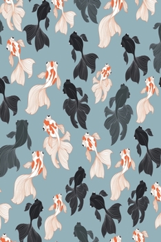 Notes: Goldfish / Medium Size Notebook with Lined Interior, Page Number and Daily Entry Ideal for Organization, Taking Notes, Journal, Diary, Daily Planner