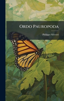 Hardcover Ordo Pauropoda [Italian] Book