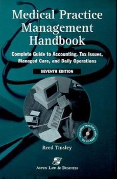 Hardcover Medical Practice Management Handbook Book