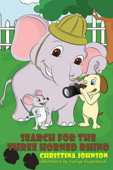 Paperback Search for the Three Horned Rhino Book