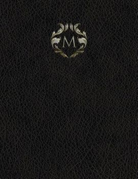 Paperback Monogram "M" Sketchbook Book