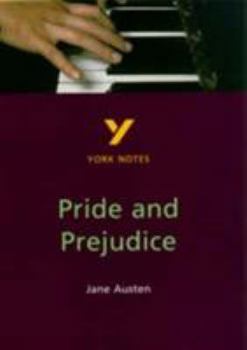 Paperback York Notes for GCSE: "Pride and Prejudice" (York Notes for GCSE) Book