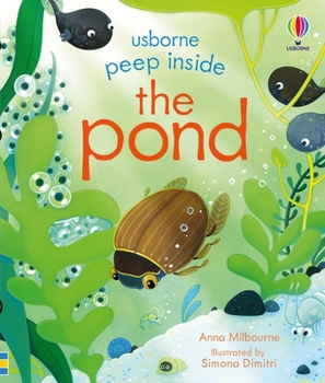 Hardcover Peep Inside the Pond Book