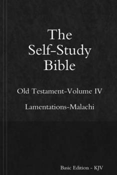 Paperback Self-Study Bible - Old Testament - Volume IV Book