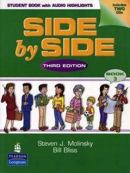 Paperback Side by Side 3 Student Book with Audio CD Highlights Book