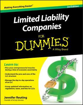Paperback Limited Liability Companies for Dummies, 3/E Book
