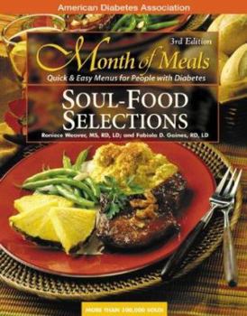 Spiral-bound Soul Food Selections: Quick & Easy Menus for People with Diabetes Book