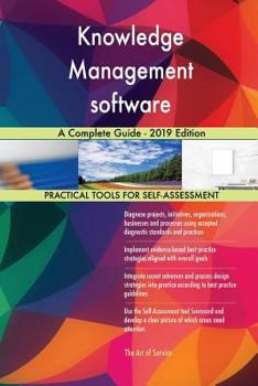 Paperback Knowledge Management software A Complete Guide - 2019 Edition Book