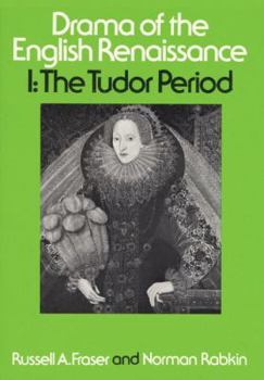 Paperback Drama of the English Renaissance: Volume 1, the Tudor Period Book