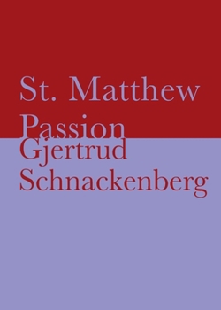 Paperback St. Matthew Passion Book