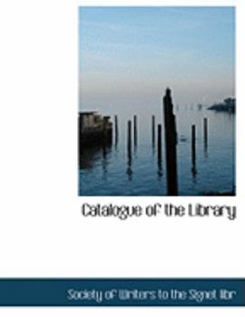 Paperback Catalogue of the Library [Large Print] Book