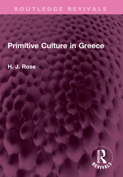 Primitive Culture in Greece