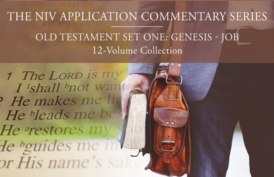 Hardcover The NIV Application Commentary, Old Testament Set One: Genesis-Job, 12-Volume Collection Book